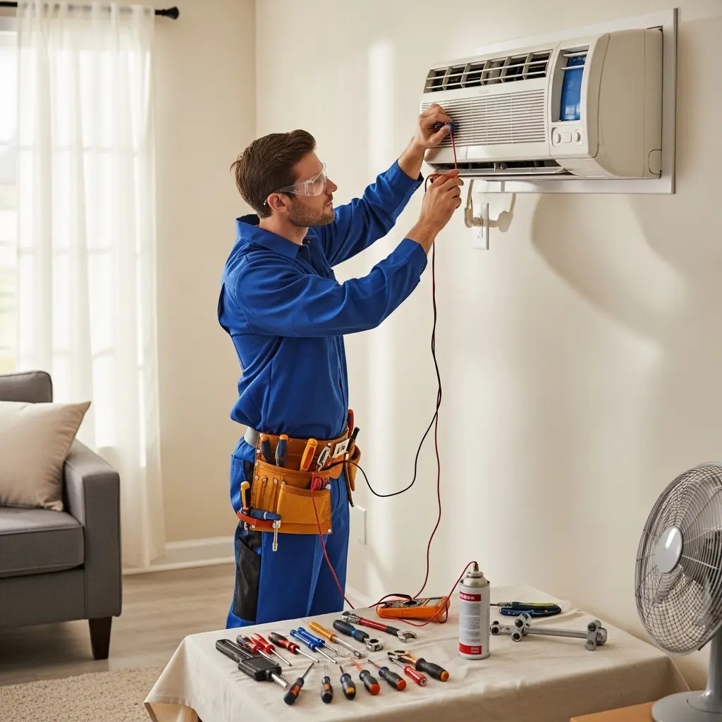 Büyükçekmece Tcl Tcl klima gaz dolumu ve bakım – Enerji verimliliği artırıldı. - Teknik servis örneği